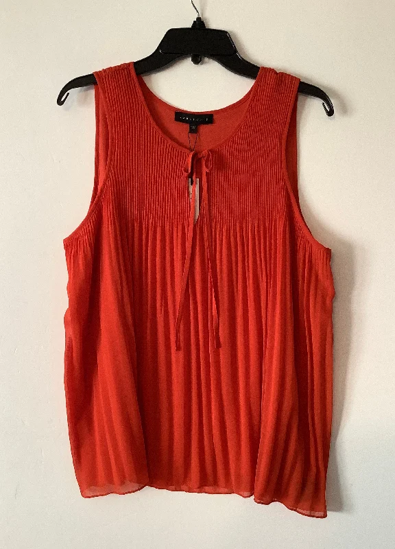 Shop and Save Top Sleeveless By Sanctuary In Orange, Size: L