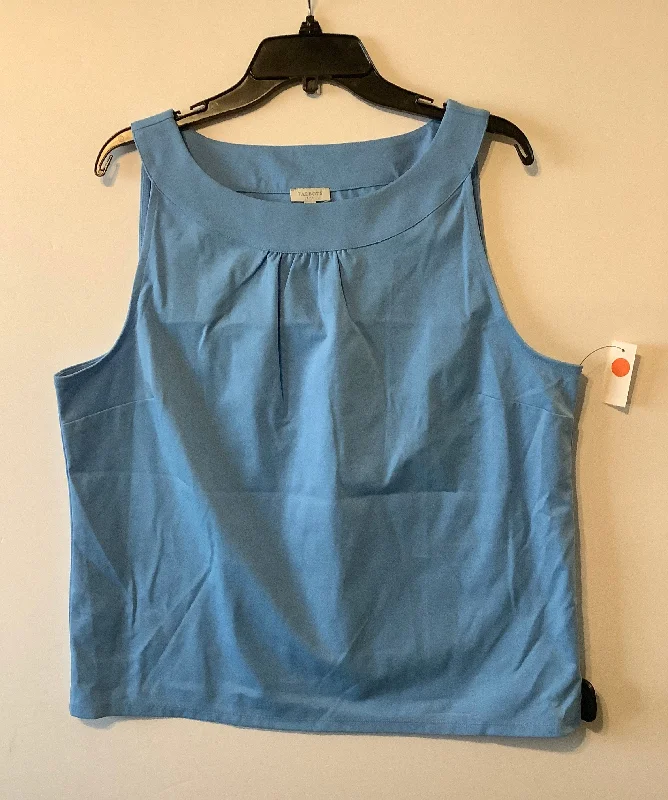 Big Discounts Top Sleeveless By Talbots In Blue, Size: Xl