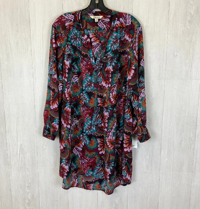 Big Savings Tunic Long Sleeve By The Pioneer Woman In Multi-colored, Size: Xl