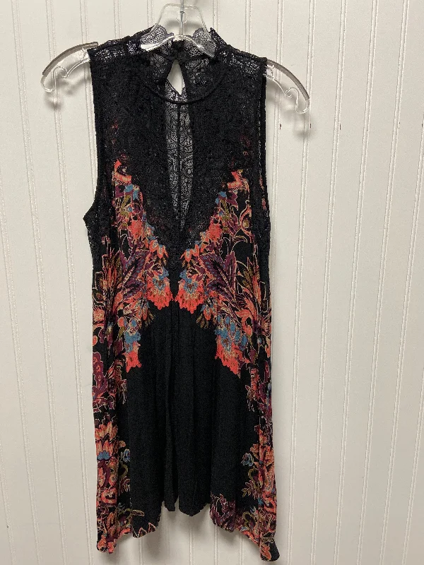 Blowout Deals Tunic Sleeveless By Free People In Black, Size: M