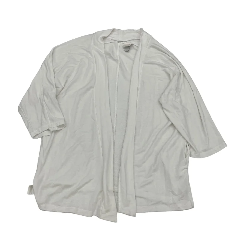 One-DAY Sale WHITE CARDIGAN by A NEW DAY Size:S