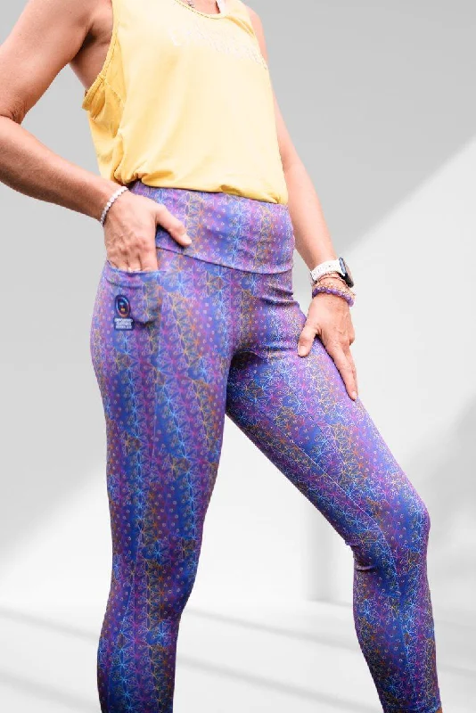 Price Buster Creation Legging |  3 elements Print Activewear Legging For Women