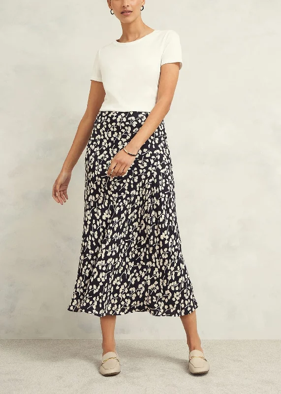 Hot Deal Eliza Skirt 0224/6870/9021l00 Navy-Cream