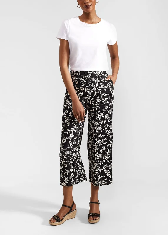 Limited Edition Eve Crop Trouser 0224/8592/9021l00 Black-Cream