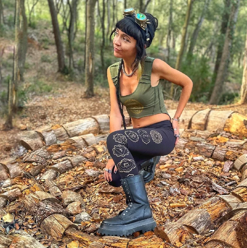 Hurry In Full Length Chakra Leggings