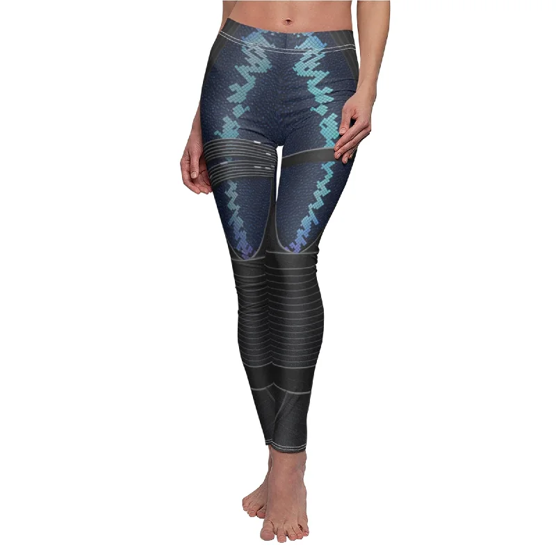 Online Only Gamora Blue and Black Legging, Guardians of the Galaxy Costume