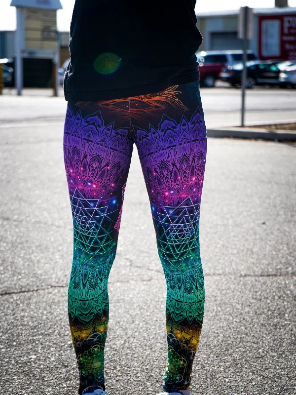 Steals and Deals Illuminated Mandala Tights