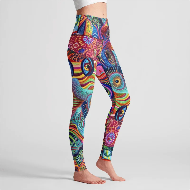 YEAR-End Clearance IN THE JUNGLE  High Waist Leggings