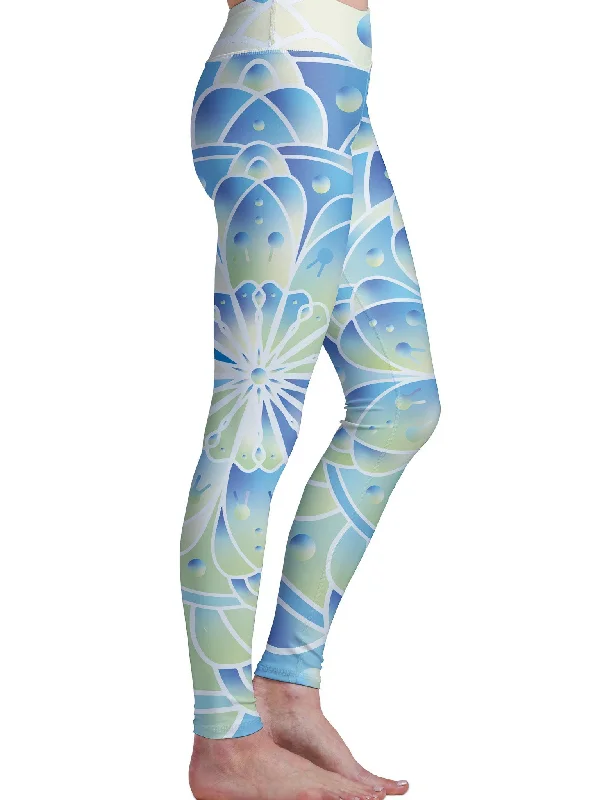 Today Only Indigo Ice Mandala Leggings