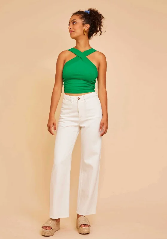 Daily Deals Pants Swann Denim Po1101-231 White