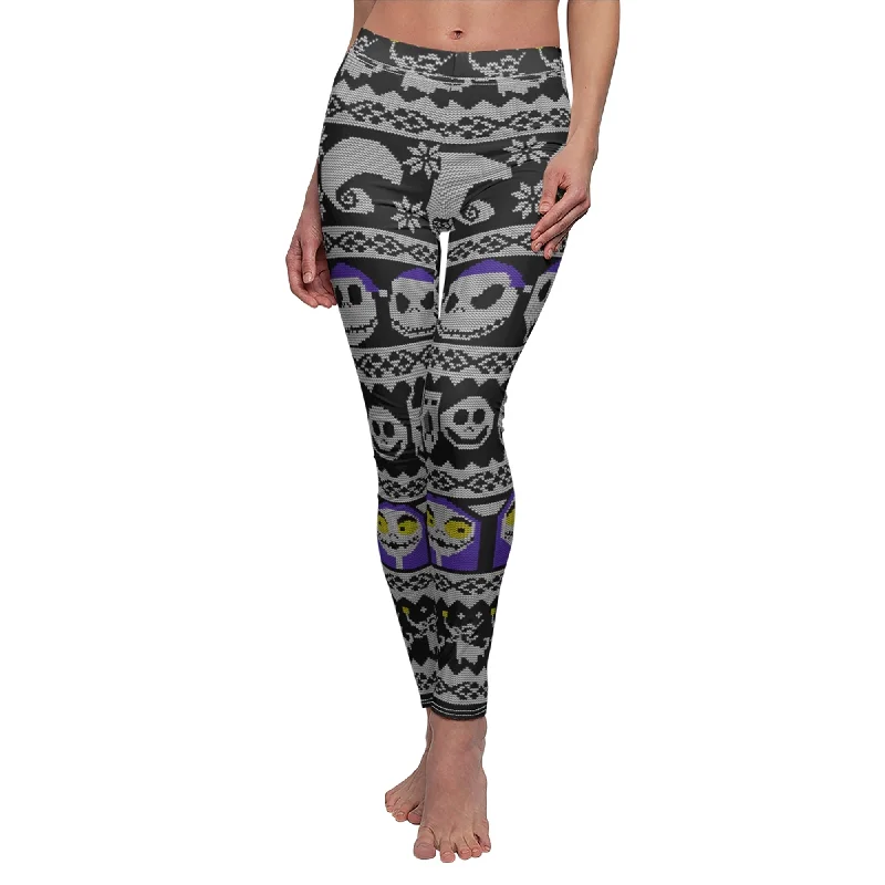 Savings Spectacular Nightmare Before Christmas Ugly Legging, Nightmare Before Christmas Costume