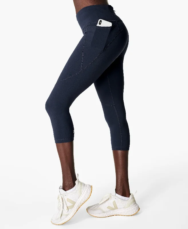 Mega Sale Power Cropped Workout Leggings Sb4564p Navy-Blue