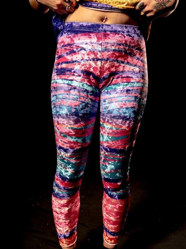Today's Special Purple Haze (Stripes) Tights