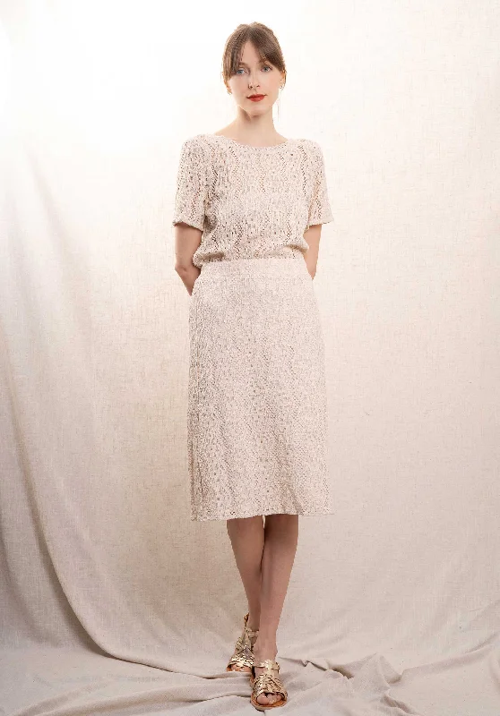 Discount Extravaganza Skirt 6291 6291 Lace Beige