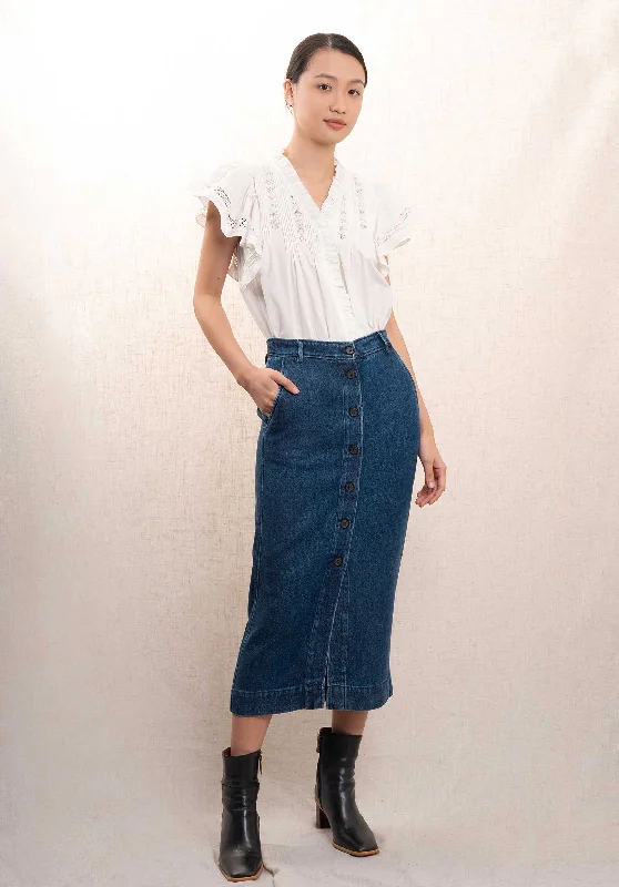 Deal Alert Skirt Jessie Bcja615 Blue