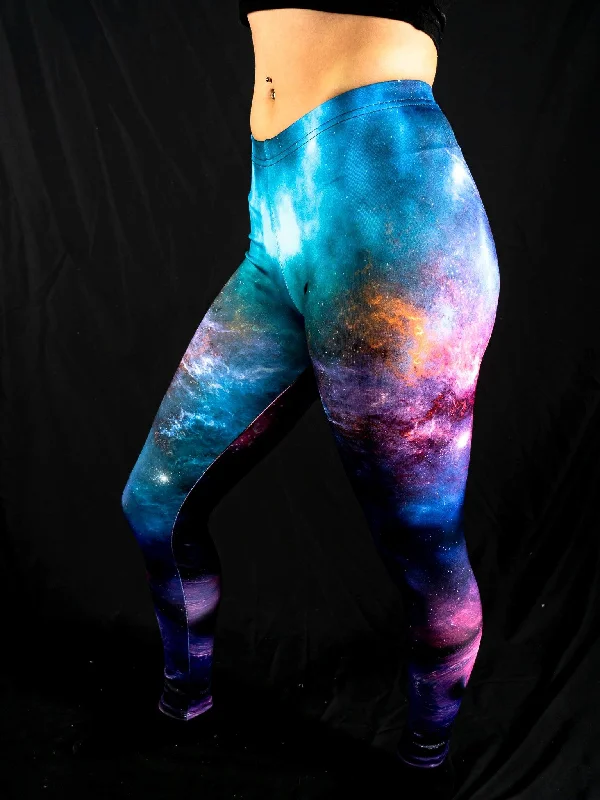 Huge Discounts Space Art Tights