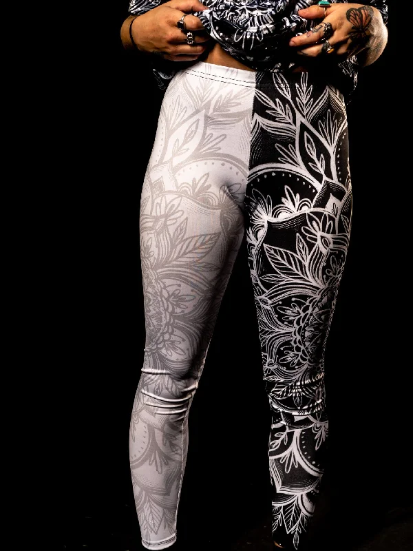 Huge Savings Yin & Yang Mandala Tights