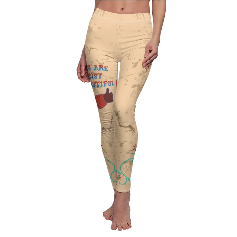 Doorbuster Deal You Are Most Beautiful Wall Legging, Animal Kingdom Costume